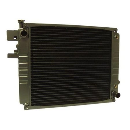 Aftermarket New Hyster / Yale Forklift Radiator with Oil Cooler on 12" Centers 580015725